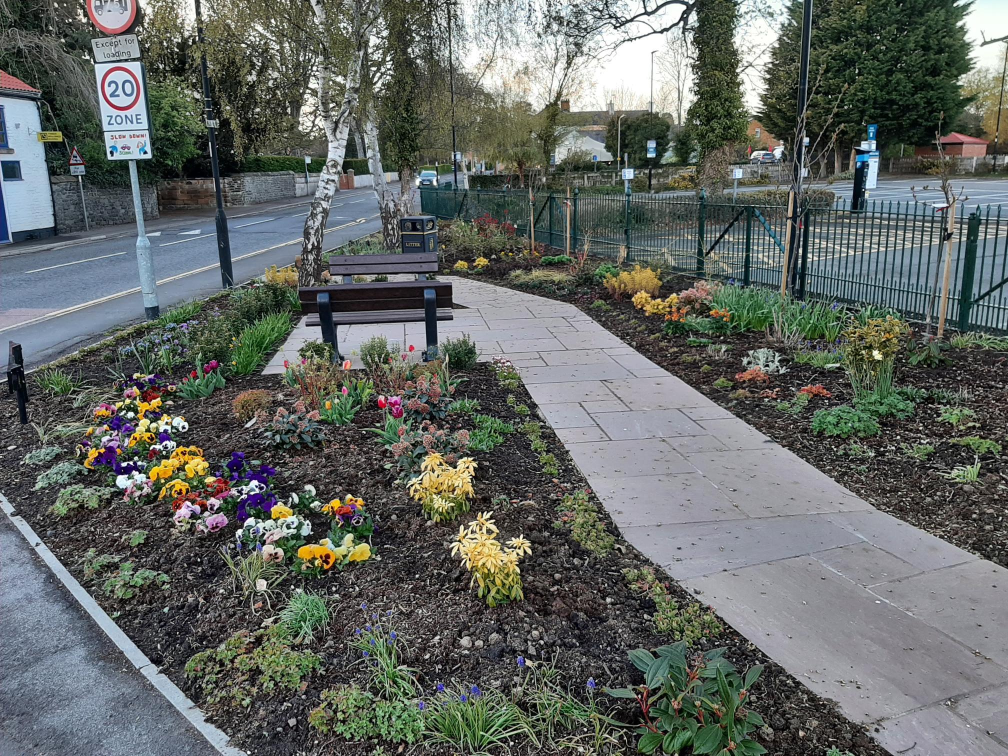 The new community garden in Stokesley 