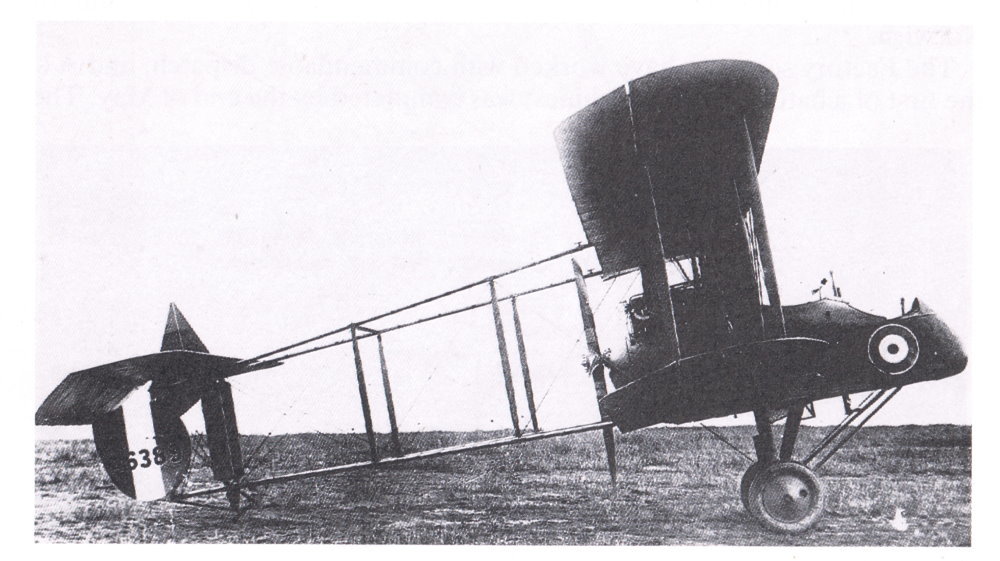 An FE2d biplane (which stands for Farmans Experimental 2) like the one Oswald Walton, the son of the rector of Langton, was flying when he crashed into the German ace, Adolg Schulte, over northern France, killing them both