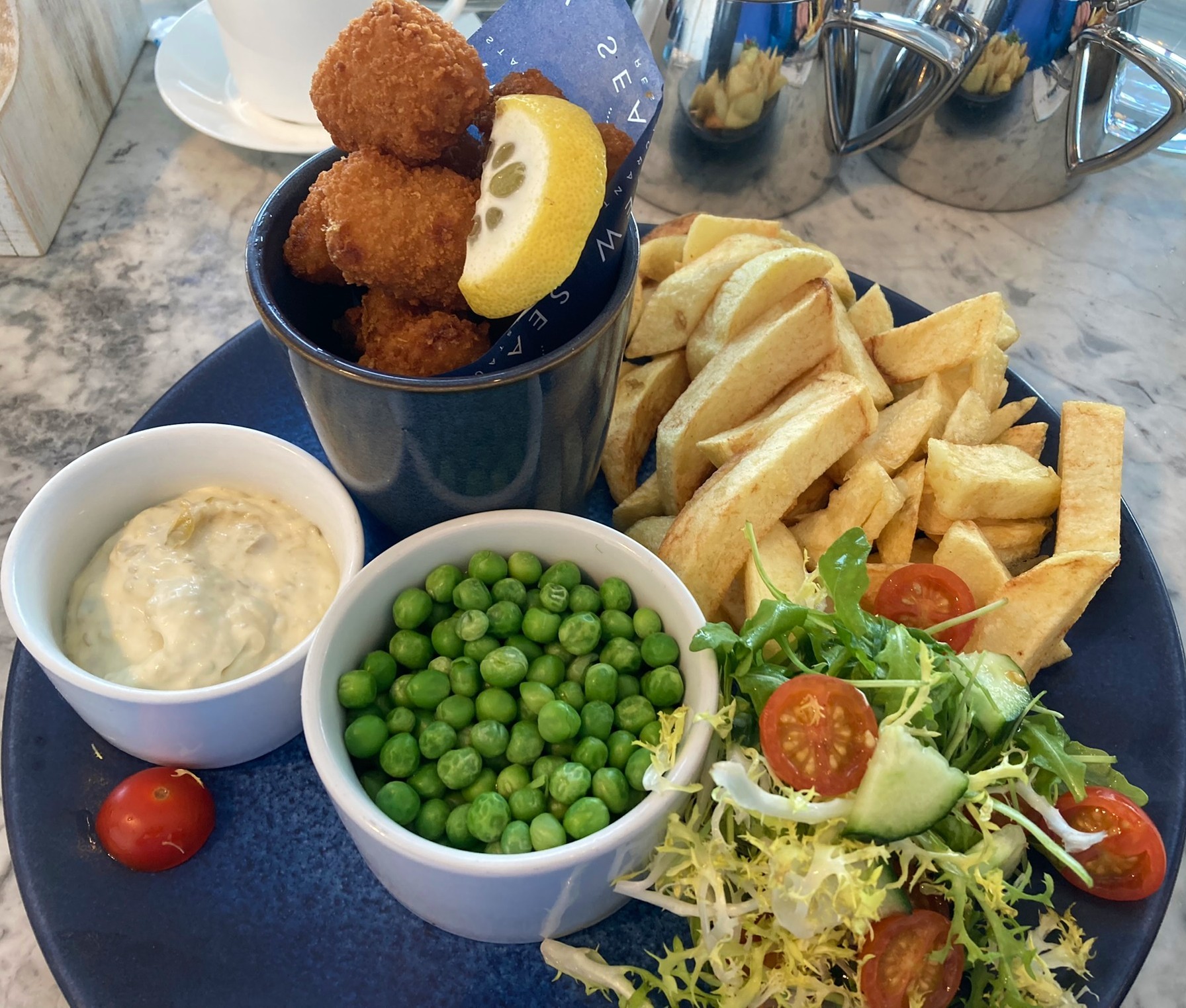 The Whitby scampi in Saltburn