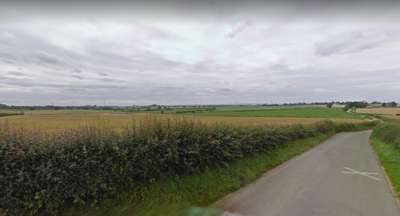 Farmland near Husthwaite Picture: GOOGLE