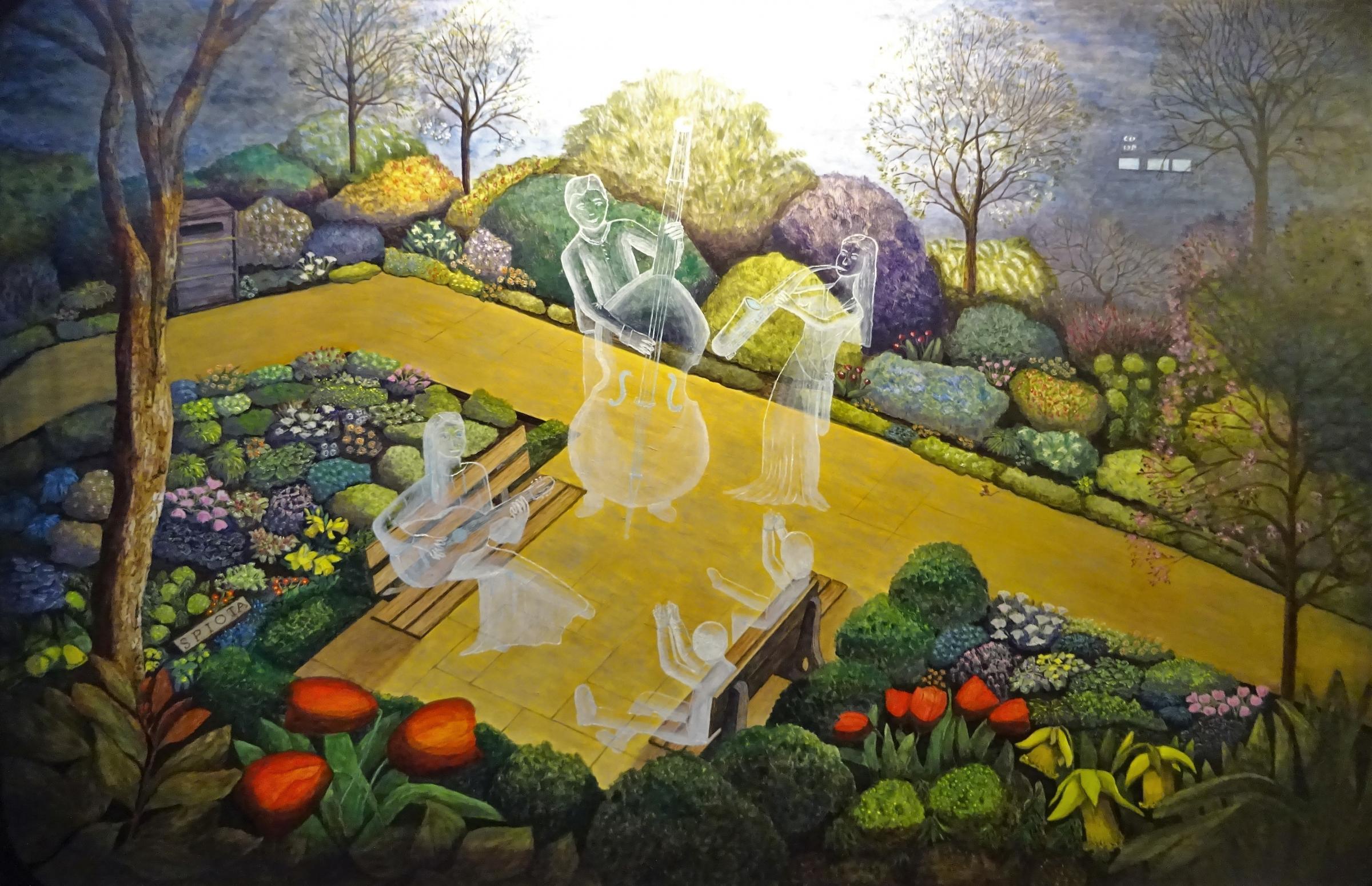 New painting unveiled to praise work of Stokesley volunteers